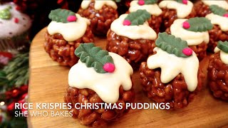 Rice Krispies Christmas Puddings [upl. by Ttayh]