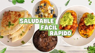 Recetas de un día llena de comidas Sanas Fáciles y Rápidas [upl. by Letsyrk]