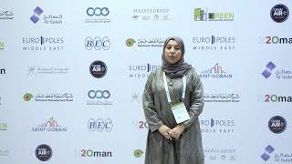 Interview with Dr Amna Al saadi From GCET [upl. by Sethrida]