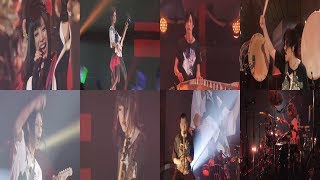 Wagakki Band和楽器バンドRoku Chou Nen To Ichiya Monogatari六兆年と一夜物語All Member Camera Version [upl. by Eppilihp751]