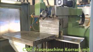 CNCFräsmaschine Korradi UW 3 [upl. by Bayer574]