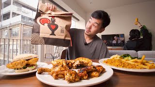 First time trying Nandos  Is it worth the hype [upl. by Hallvard]