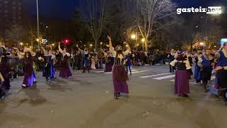 Desfile de Comparsas de Carnaval en Vitoria 2022 [upl. by Johppa]