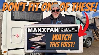 How to install a max fan air vent into the roof of a camper van [upl. by Isidor346]