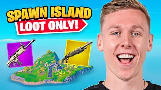 OG Fortnite SPAWN ISLAND Loot ONLY [upl. by Nosinned]