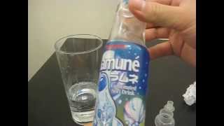 Sangaria Ramune Carbonated Soft Drink Soda Review  Specialty Sodas [upl. by Dynah]