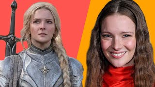 Who is Morfydd Clark  Galadriel in Lord of The Rings The Rings Of Power [upl. by Aynat]