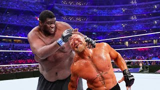 Full Match  Brock Lesnar vs Zulo  Iron Man Match 2024 [upl. by Atonsah]