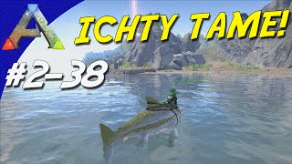 ARK Survival Evolved Dansk Sæson 2  Ep 38  ICHTHYOSAURUS TAMING [upl. by Ardaid]