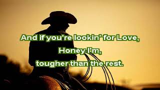 Chris Ledoux  Tougher Than the Rest  Karaoke [upl. by Aicissej863]