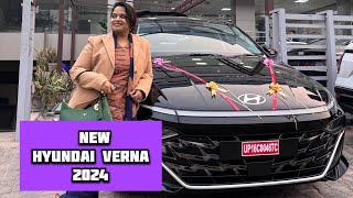 New Hyundai Verna 2024  Reviews  Ceremony  kanikachitransh Vlogs [upl. by Adigun]