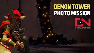 Kingdom Hearts 3  Demon Tower Location  Photo Mission [upl. by Donalt]