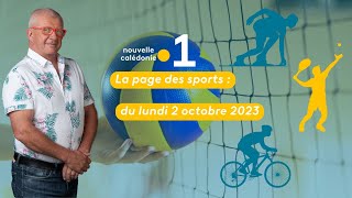 La page de sports du Lundi 2 octobre 2023  Cyclisme Natation VolleyBall [upl. by Notrab]