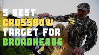 Crossbow For Broadheads Target Best Crossbow Target For Broadheads Todays Update [upl. by Htebyram]