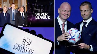 The Super League WIN in court vs UEFA amp FIFA  NEW format proposed  BUT WILL IT HAPPEN [upl. by Nidnarb]