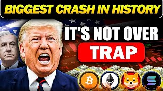 Worst 🚨 Dump In Crypto History 📌Crypto News Today  Sell Everything [upl. by Nednarb]