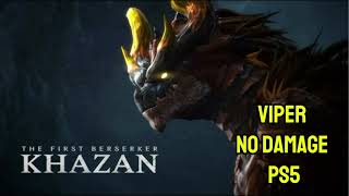 THE FIRST BERSERKER KHAZAN Closed Beta  VIPER  NO DAMAGE [upl. by Ahseit]