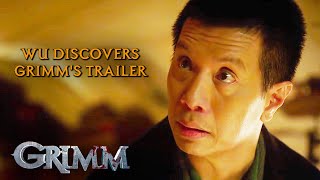 Hank and Nick Bring Wu to The Trailer for The First Time  Grimm [upl. by Leiram]