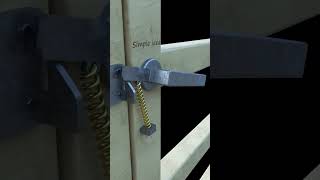 TOP 10 Simple Automatic Gate Latch Lock Ideas [upl. by Nnylaehs]