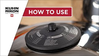 DUROMATIC® Pressure Cooker how to disassemble the main valve for cleaning  KUHN RIKON [upl. by Leroj]