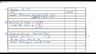 Tax37613701  Allowable Deductions  Tax liability calculation using an example  Part 3 [upl. by Oretos]