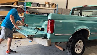 How to replace my Ford F150 Tailgate Panel [upl. by Sirraf463]