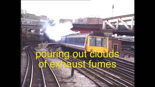 Unbelievable diesel train fumes [upl. by Airdnahc846]