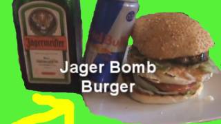 JAGERBOMB BURGER RECIPE [upl. by Ameen]