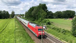 IC mit 101 0818 Richtung Osnabrück [upl. by Lilli111]