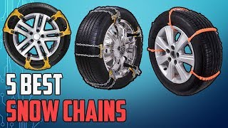 5 Best Snow Chains [upl. by Leonardo]