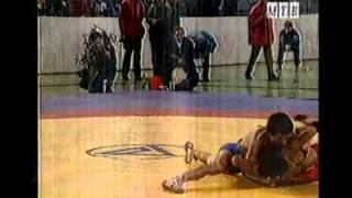 48 kg Vlado Lazarov Bucim Jaka vs Koce Efremov Spartak Majstorka Skopje1993 [upl. by Calandra]