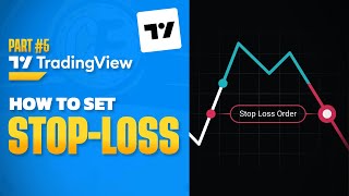 HOW TO SET STOPLOSS  TRADING VIEW 5 [upl. by Anaicul481]