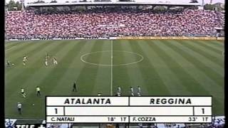 ATALANTAREGGINA 12 02062003 SPAREGGIO RITORNO PER LA PERMANENZA IN SERIE A [upl. by Marvin]