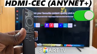 Samsung Smart TV How To Enable HDMI CEC Anynet  Turn ON HDMI CEC Anynet [upl. by Latia]