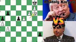 NO TE IMAGINAS COMO GANÓ ESTA PARTIDA KARPOV  AJEDREZ  CHESS  ANATOLY KARPOV [upl. by Salb]