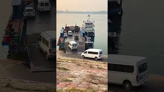 Ferry crossing the river Safety is the first priorityShort film entertainment 287 [upl. by Allekim201]