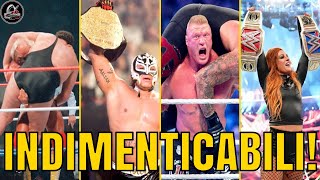 I 38 Momenti più GRANDI di SEMPRE nella STORIA di WRESTLEMANIA [upl. by Helsie]