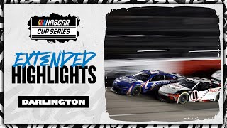 NASCAR Official Extended Highlights Darlington Southern 500 ends with nailbiting finish [upl. by Nileuqay]