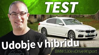 2020 BMW 530e xDrive M sport  test [upl. by Ymaj648]