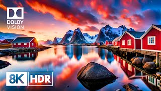 8K HDR Dolby Vision™  The Most Beautiful Places on Earth in Ultra HD 60fps [upl. by Suixela]