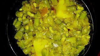 barbati ki sabzi recipe in hindi  aloo barbati ki sabzi  how to make barbati ki sabzi [upl. by Adilen888]