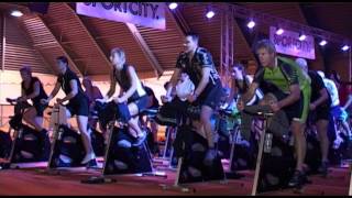 Spinning Marathon Sportcity tbv Gouda Geeft 3FM Serious Request RTV Gouwestad [upl. by Ellerd]