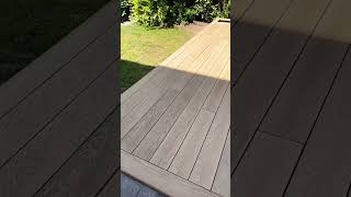 Fitting millboard decking decking gardendesign landscaping [upl. by Omor]