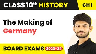 Class 10 History Chapter 1  The Making of Germany  The Rise of Nationalism in Europe 202223 [upl. by Zondra503]