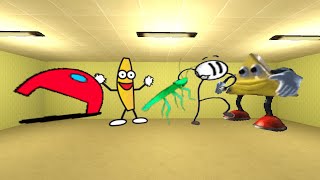 Henry StickminCockroach Super Scary Among Us Dancing Triangle and Banana Nextbot Gmod [upl. by Tomasina]