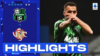 SassuoloCremonese 32  Bajrami seals late win for Sassuolo Goals amp Highlights  Serie A 202223 [upl. by Dijam]