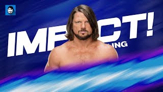 AJ Styles IMPACT Wrestling Return Theme Song Custom ⚡🔥 [upl. by Aniarrol]