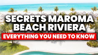 Secrets Maroma Beach Riviera Cancun  Everything You NEED To Know [upl. by Deckert]