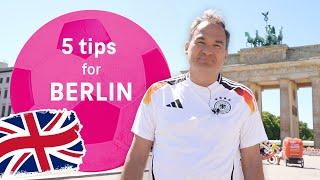 5 tips for your EM visit to Germany Berlin [upl. by Ateuqahs]