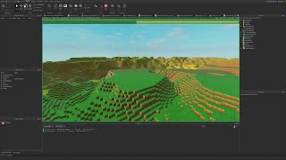 Voxel Terrain Generation in Roblox Editable Mesh [upl. by Platon]